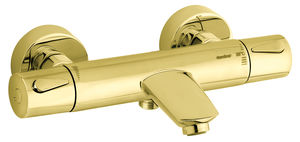 Silhouet Thermostatic Bath/Shower Mixer  (Polished Brass PVD)